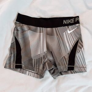 Nike pro compression shorts